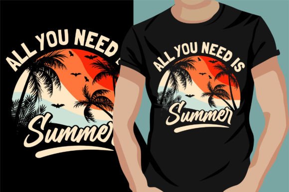 Download Summer Beach T Shirt Design - Summer Collection