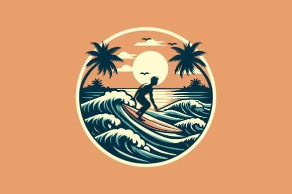 Download Surfing Summer Beach T-shirt Graphic Des - Summer Collection