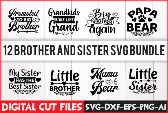 Download Brother and Sister SVG Bundle - Premium Resources
