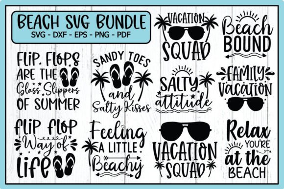 Download Summer, Quotes, Funny, Beach Svg Bundle - Summer Collection