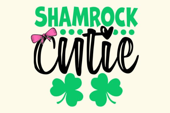 Download Retro St. Patrick's Day, Shamrock Cutie - St. patrick's Collection