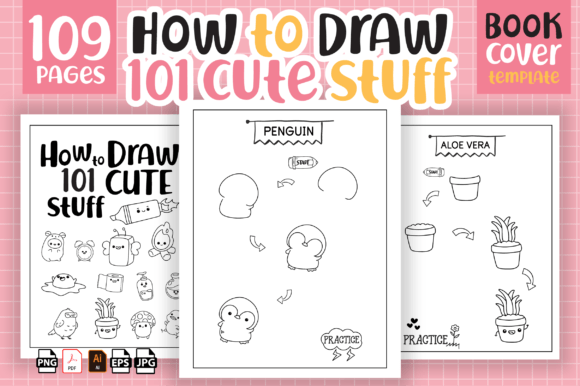 Download How to Draw 101 Cute Stuff for Kids - KDP - Cute Collection