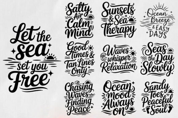 Download Beach SVG Bundle | Summer Quotes SVG - Summer Collection