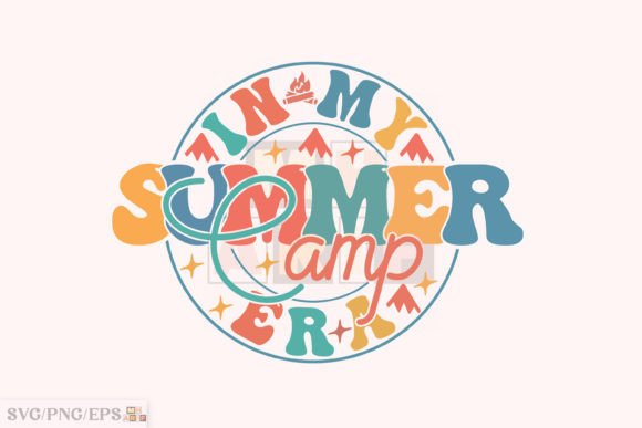 Download In My Summer Camp Era SVG T-shirt Design - Summer Collection