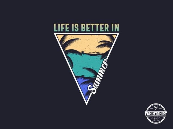 Download Summer Beach T-shirt Design - Summer Collection