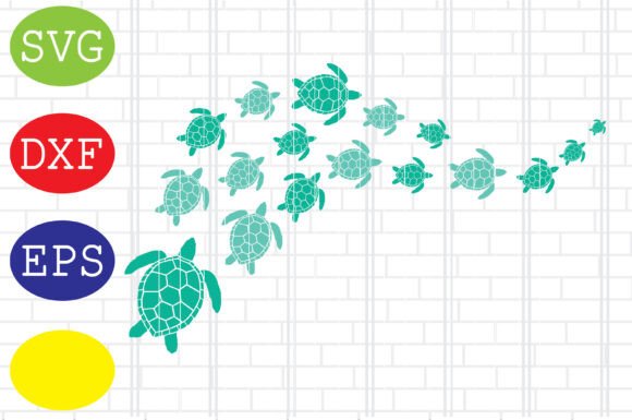 Download Sea Turtle Family Svg, Summer Beach Svg - Summer Collection
