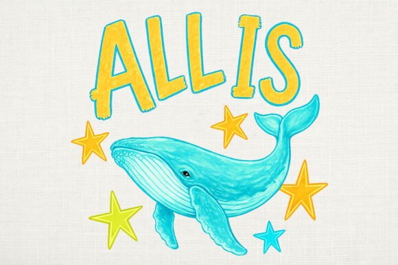 Download Retro All is Whale Summer PNG Design - Summer Collection