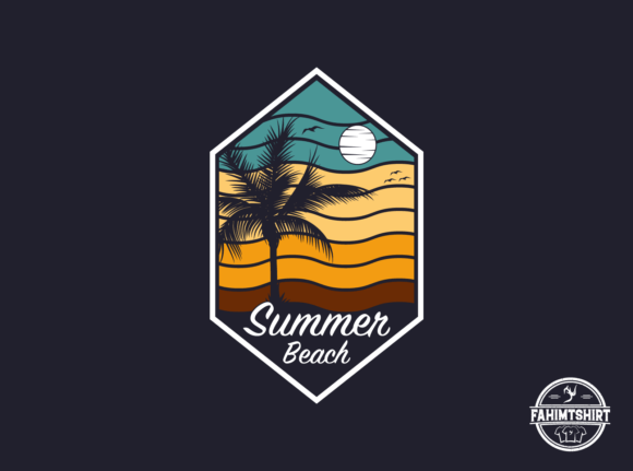 Download Summer Beach T-shirt Design - Summer Collection