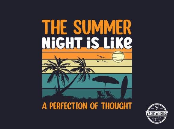 Download Summer Beach T-shirt Design - Summer Collection