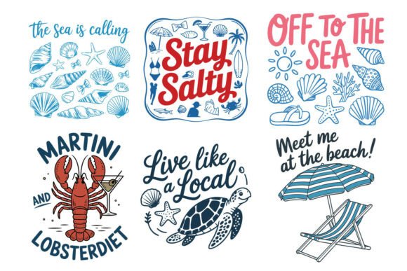 Download Summer Cut Files SVG Bundle - Summer Collection