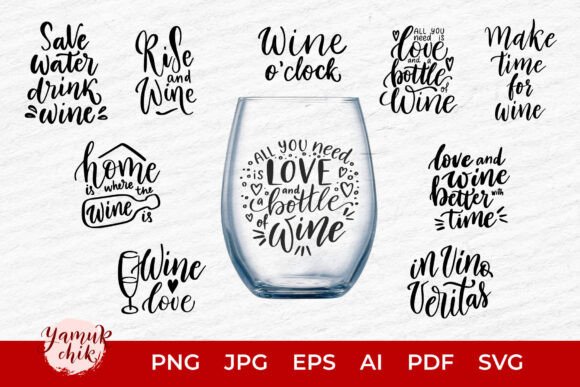 Download Wine SVG,Funny Wine Sayings SVG Bundle - Premium Resources